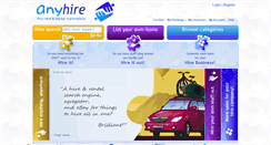 Desktop Screenshot of anyhire.com